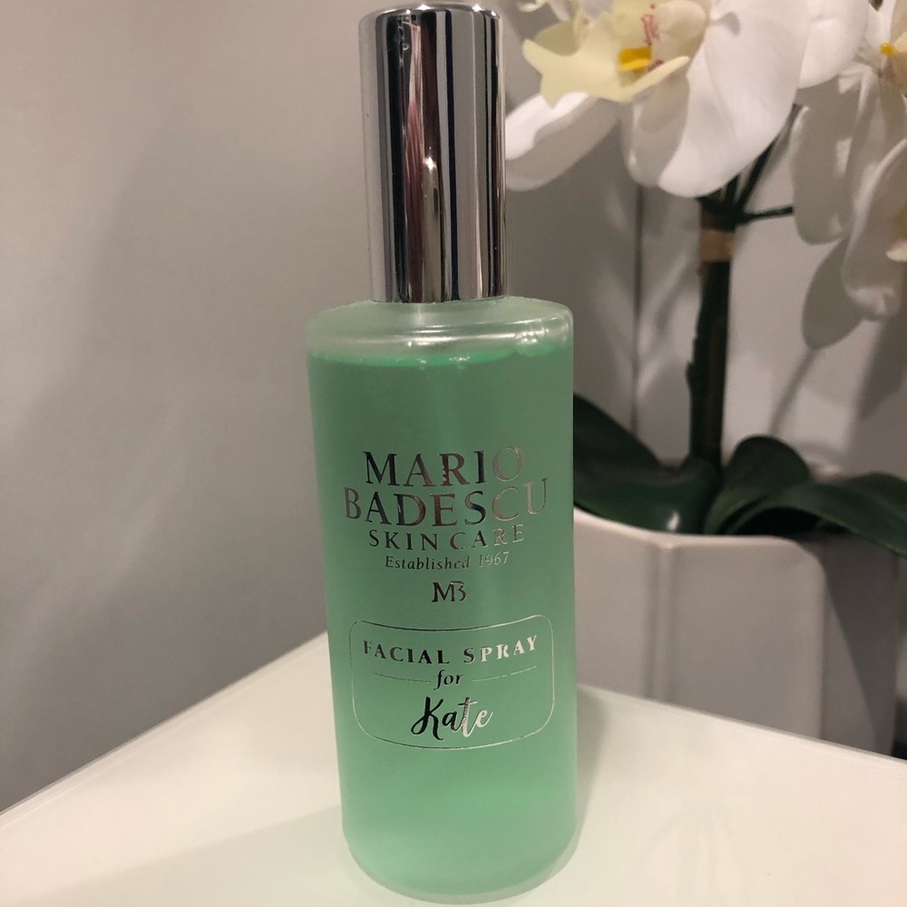 Mario Badescu Facial Spray Glass Bottle Kate